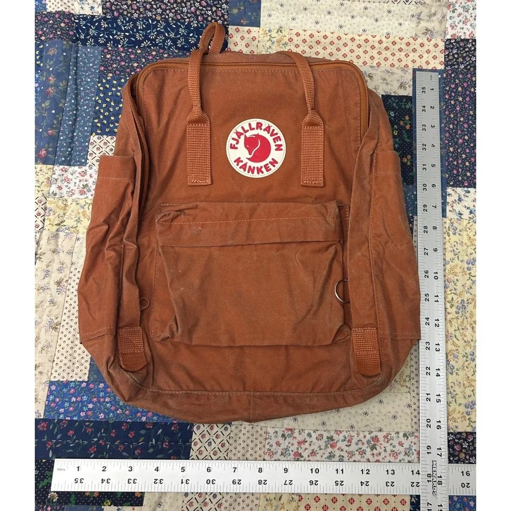 Fjallraven Kanken Backpack Ochre 23510 Orange